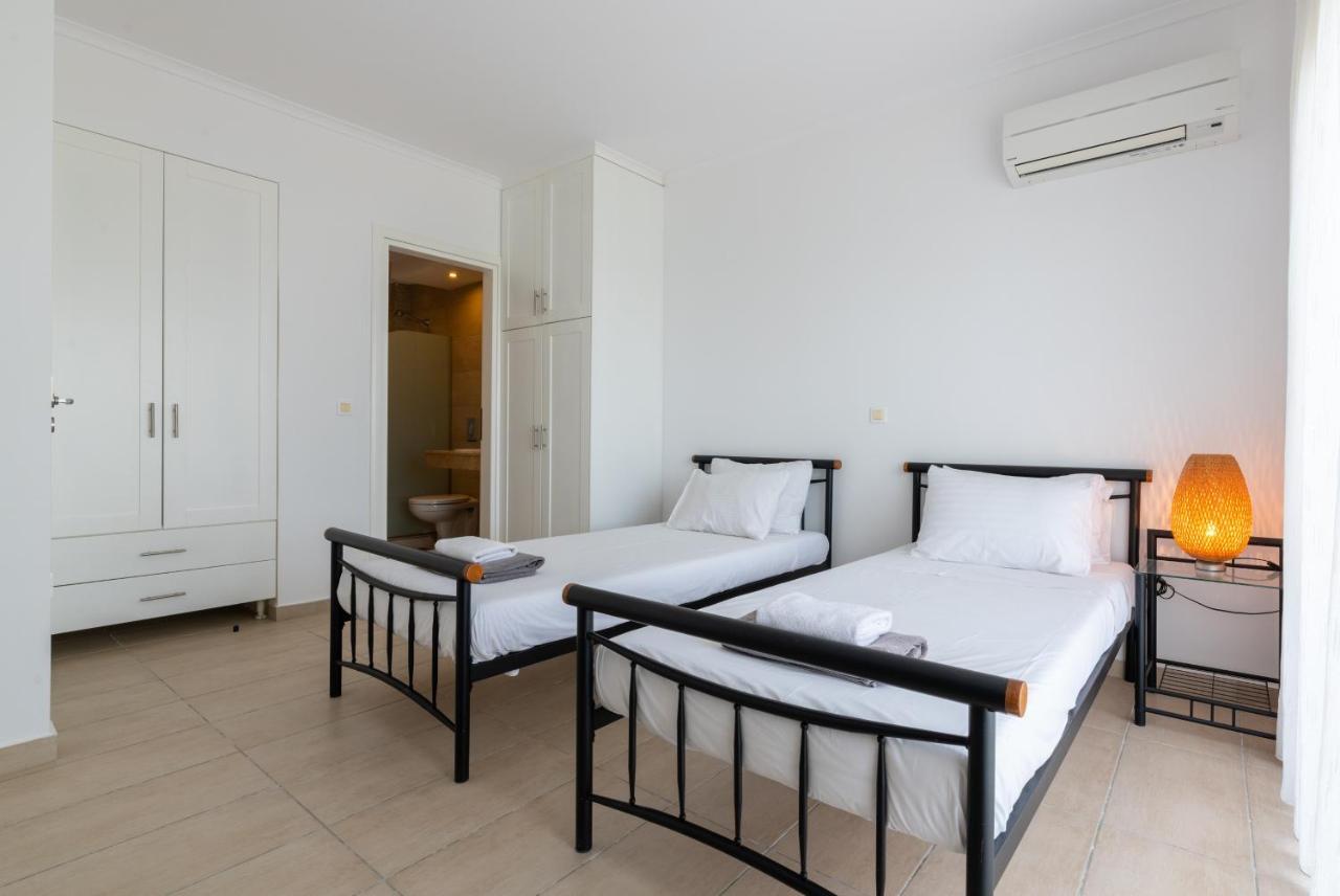 Villa Milena With Private Pool, Vlicha Beach Lindos المظهر الخارجي الصورة